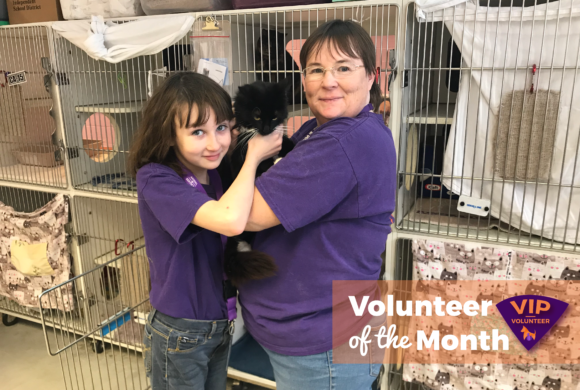 Volunteer of the Month-Cecilia & Brianna