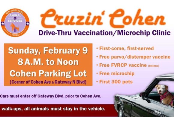 Press Release: Animal Services’ Drive-Thru Clinic to  Offer Free Vaccinations and Microchips