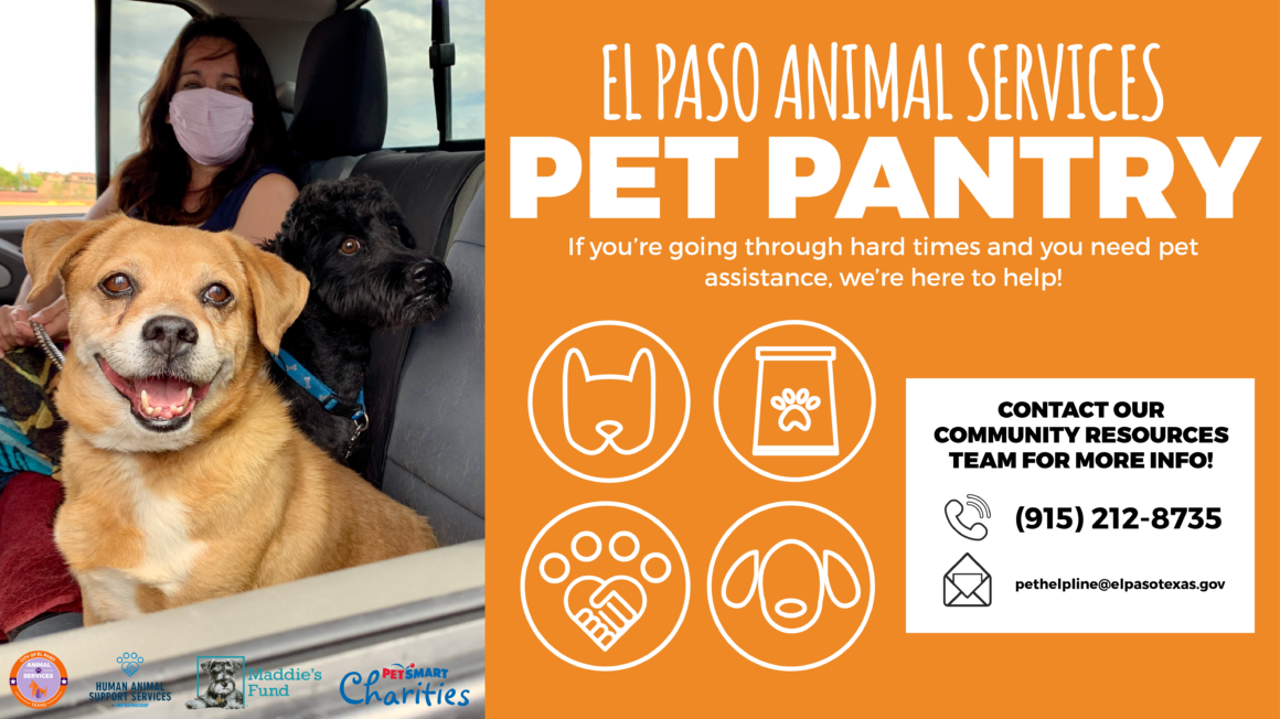 Pet Pantry Helps Families in Need - El Paso Animal Services