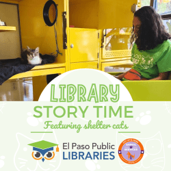 Press Release: El Paso Animal Services & Public Libraries Host Kitty & Doggie Storytime Events