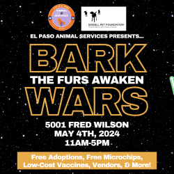 Пресс-релиз: Служба животных Эль-Пасо проводит мероприятие Bark Wars Pet Event